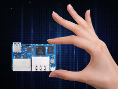 Orange Pi R2S zawiera po dwa 1-gigabitowe i 2,5-gigabitowe złącza. (Źródło obrazu: Orange Pi)