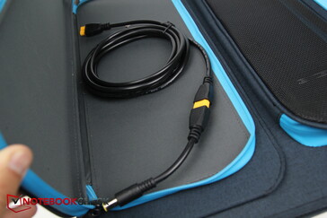 Duża torba: kabel solarny i adapter (XT60 do DC7909)