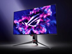 ROG Swift OLED PG32UCDM to pierwszy 32-calowy monitor do gier 4K firmy ASUS. (Źródło obrazu: ASUS)