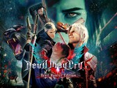 Oficjalna grafika promocyjna do gry „Devil May Cry 5: Devil Hunter Edition” firmy Capcom.