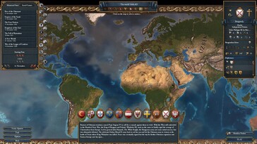 Na zdjęciu: Zrzut ekranu z gry Europa Universalis IV.