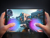 Lenovo twierdzi, że Legion Tab Gen 4 może zapewnić stabilną wydajność w grach. Na zdjęciu: przód tabletu. (Źródło zdjęcia: Lenovo - edytowane)