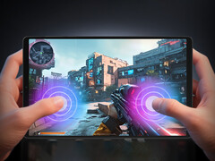 Lenovo twierdzi, że Legion Tab Gen 4 może zapewnić stabilną wydajność w grach. Na zdjęciu: przód tabletu. (Źródło zdjęcia: Lenovo - edytowane)