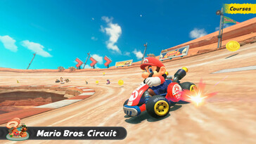 Mario Kart World Mario Bros. Circuit (źródło obrazu: zrzut ekranu, Nintendo of America)