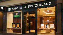 Sklep Watches of Switzerland w Melbourne. Obraz referencyjny (źródło obrazu: Watches of Switzerland)