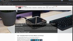 Przeglądanie stron internetowych działa, ale UNO Q natychmiast uruchamia się przy pełnym obciążeniu (źródło obrazu: Notebookcheck)