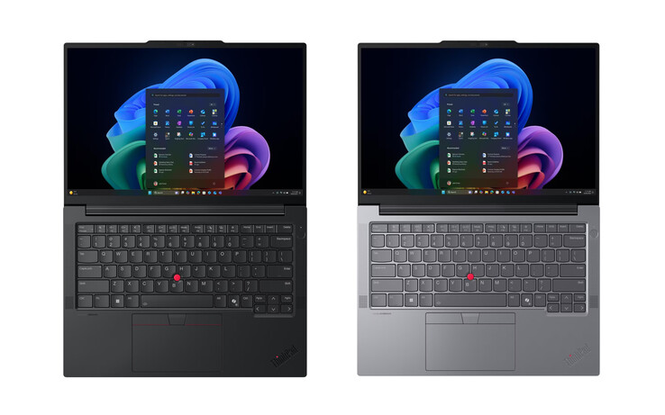 ThinkPad E14 Gen 8 Intel będzie dostępny w dwóch kolorach, ale nie na wszystkich rynkach.