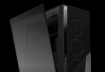 Panel boczny można łatwo zdemontować (Źródło obrazu: Gigabyte)