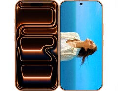 iPhone 17 Pro (po lewej) obok Honor 600 (po prawej).