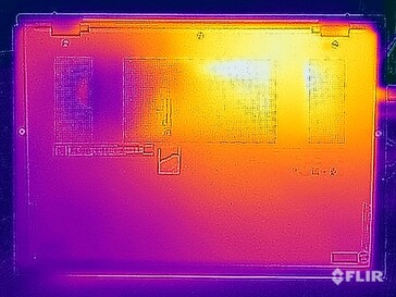 Test naprężenia temperatury powierzchni (dół)