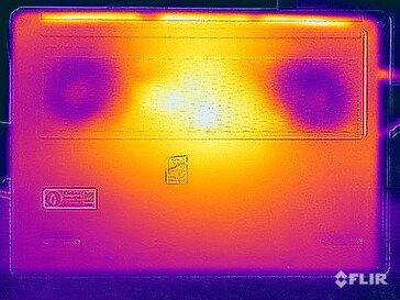 Test naprężeń temperatury powierzchni (dół)