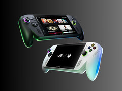 Asus ROG Xbox Ally i Xbox Ally X (na zdjęciu). (Źródło zdjęcia: Asustek Computer - edytowane)