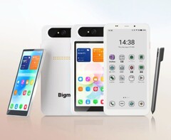 Model Bigme HiBreak Dual 3 wyposażony jest w mały, odłączalny wyświetlacz.