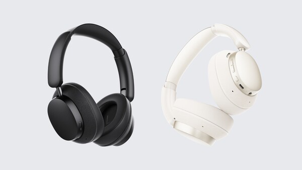 Słuchawki Honor Choice Codeler Headphones 2 w kolorze czarno-złotym.