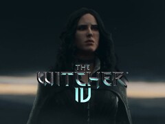 Baner przedstawiający Yennefer z logo The Witcher 4