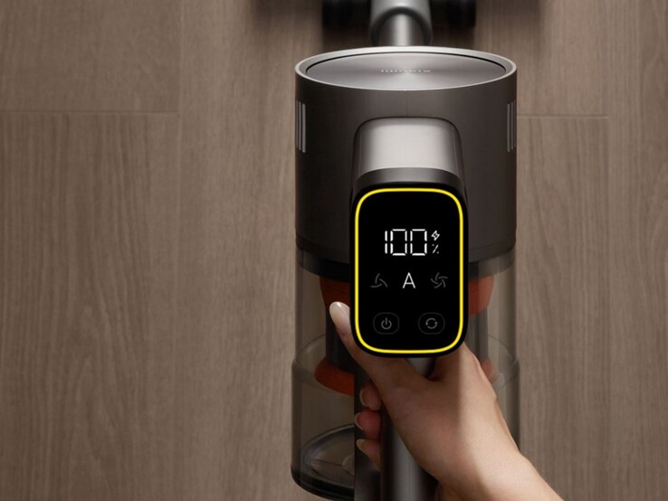 Odkurzacz Xiaomi G30 Max posiada cyfrowy wyświetlacz. (Źródło obrazu: Xiaomi)