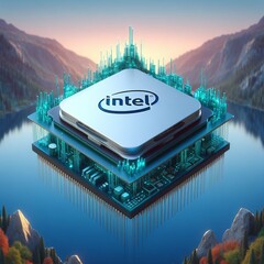 Intel Arrow Lake będzie bazował na chipsecie PCH z serii Intel 800 (źródło: obraz wygenerowany przy użyciu AI)