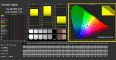 CalMAN - ColorChecker (kalibrowany)