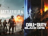 Grafika pudełkowa Battlefield 6 i Call of Duty obok siebie (źródło zdjęcia: EA, Activision z poprawkami)