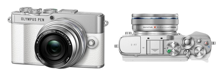 Mówi się, że konstrukcja nowego aparatu OM System Pen-F jest bardzo podobna do pokazanego tutaj modelu Olympus Pen E-P7.