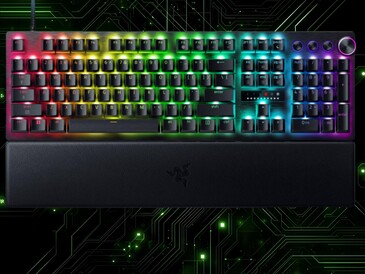 Razer Huntsman V3 Pro 8KHz czarna, pełnowymiarowa klawiatura do gier (źródło zdjęcia: Razer PR z poprawkami)