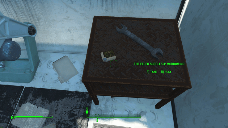 Holotaśma The Elder Scrolls Morrowind w Fallout 4