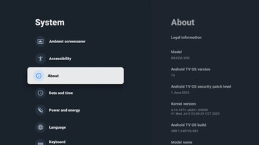 Telewizory te pomijają Android TV 12 i przeskakują od razu do Android 14. (Źródło zdjęcia: użytkownik Reddit roshis_Saha_Swopna)