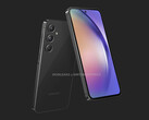 Galaxy A55 ma design, który jest znany z innych najnowszych modeli Samsunga z serii Galaxy A. (Źródło obrazu: MySmartPrice &amp; @OnLeaks)