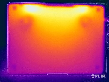 Test naprężenia temperatury powierzchni (dół)