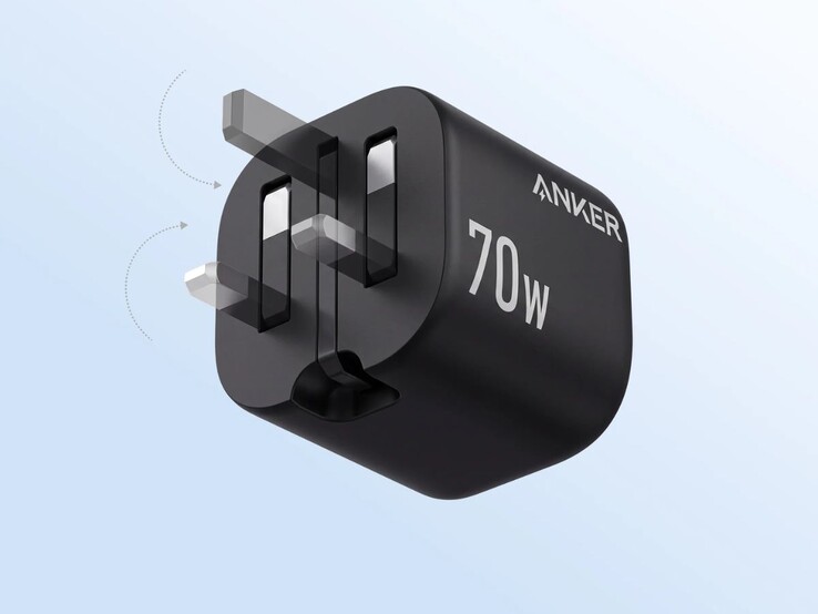 Brytyjska wersja ładowarki Anker Zolo (70 W, 4 porty)