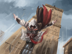 Anulowana obecnie gra Assassin&#039;s Creed miała kryptonim &quot;Project Scarlet&quot;. Na zdjęciu - fanowska grafika przedstawiająca Ezio Auditore z serii AC. (Źródło zdjęcia: u/artofani via r/IndianGaming)