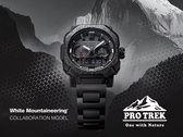 Na zdjęciu - plakat promocyjny Casio Pro Trek PRW-B1000WM-1.