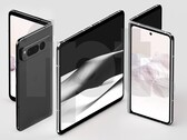 Te wyciekłe zdjęcia wysokiej jakości ilustrują projekt bardzo oczekiwanego Google Pixel Fold (Obraz: Front Page Tech)
