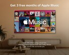 Telewizory LG oferują bezpłatną wersję próbną Apple Music. (Źródło: LG)