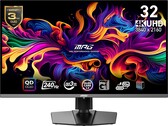 MSI MPG 321URX to 32-calowy monitor 4K QD-OLED z częstotliwością odświeżania 240 Hz. (Źródło obrazu: MSI/Amazon)