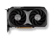 Artystyczny render procesora graficznego Radeon RX 9060 XT. (Źródło obrazu: AMD)