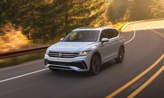 Niektórzy fani kompaktowych SUV-ów odetchną z ulgą, że eletryczny VW Tiguan nie ma wyglądać radykalnie inaczej niż jego zasilane gazem rodzeństwo (Obraz: Volkswagen)