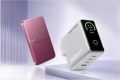 Powerbank Vention serii H o pojemności 5 000 mAh oraz ładowarka Dash Pro 140 W z technologią GaN