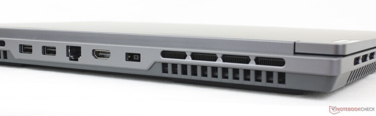Po lewej: 2x USB-A 3.2 Gen. 2, Gigabit RJ-45, HDMI 2.1, zasilacz sieciowy