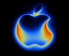 Interaktywne logo Apple na oficjalnej stronie internetowej. (Źródło obrazu: Apple)