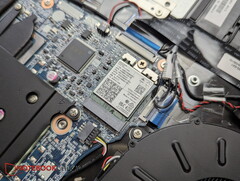Moduł Intel Wi-Fi 7 BE200 w laptopie Schenker Connect 15