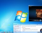 Pulpit systemu Windows 7 Home Premium. Zrzut ekranu wykonany w czerwcu 2025 roku. (Źródło obrazu: Sergey Tarasov / Notebookcheck)