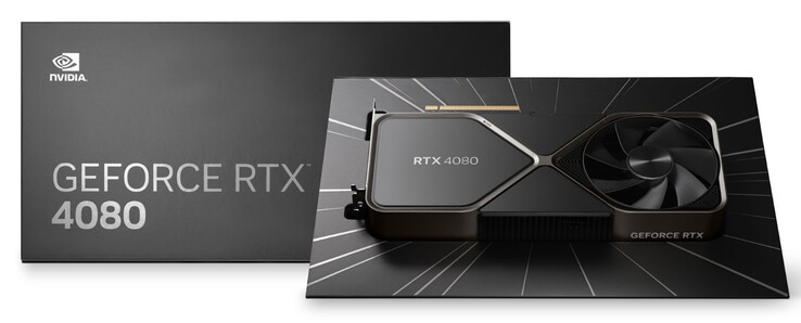Nvidia GeForce RTX 4080 Founders Edition. (Źródło obrazu: Nvidia)