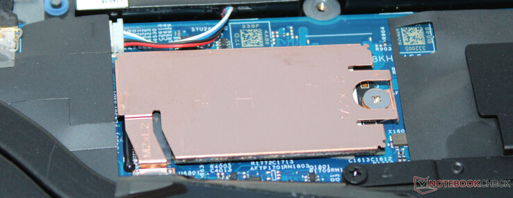 Dysk systemowy to PCIe SSD, a L15 może pomieścić tylko dyski SSD w formacie M.2-2242, a nie bardziej popularne modele M.2-2280.