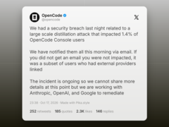 OpenCode potwierdza naruszenie bezpieczeństwa i wyciek kluczy API