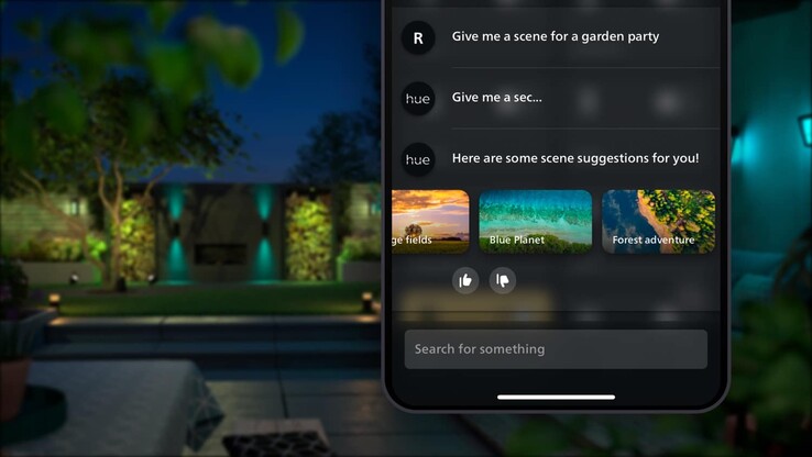 Asystent AI Philips Hue. (Źródło obrazu: Signify)