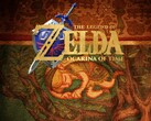 Baner promujący remake gry „The Legend of Zelda: Ocarina of Time” na konsolę Switch 2