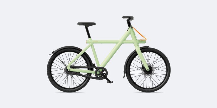 VanMoof X4 w kolorze Foam Green. (Źródło obrazu: VanMoof)
