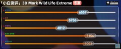 3DMark WildLife Extreme.  (Źródło obrazu: Xiaobai's Tech Reviews)