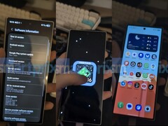 Obrazy przedstawiające wczesną wersję One UI 8 działającą na Galaxy Z Flip 6 (edytowane). (Źródło obrazu: Smartprix)